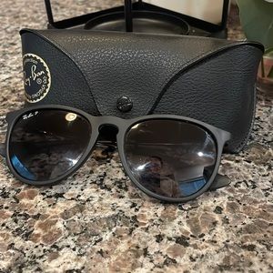 Ray Ban Erika Glasses- Black